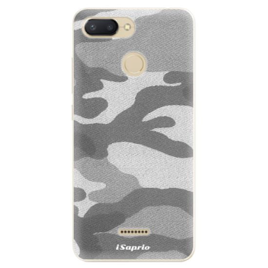 iSaprio Silikónové puzdro - Gray Camuflage 02 pre Xiaomi Redmi 6