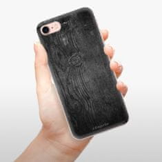 iSaprio Silikónové puzdro - Black Wood 13 pre Apple iPhone 7 / 8