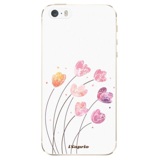 iSaprio Silikónové puzdro - Flowers 14 pre Apple iPhone 5/5S/SE