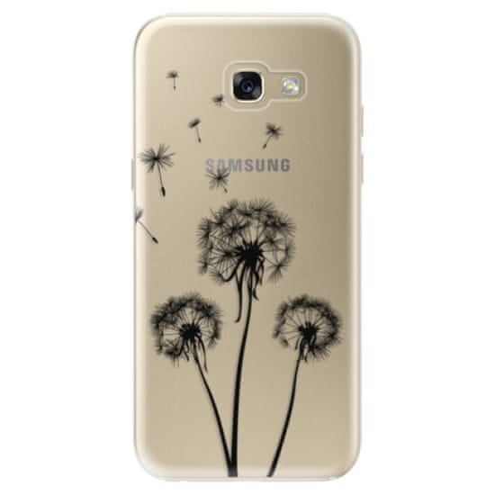 iSaprio Silikónové puzdro - Three Dandelions - black pre Samsung Galaxy A5 (2017)