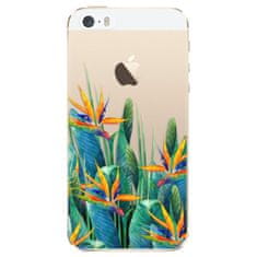 iSaprio Silikónové puzdro - Exotic Flowers pre Apple iPhone 5/5S/SE