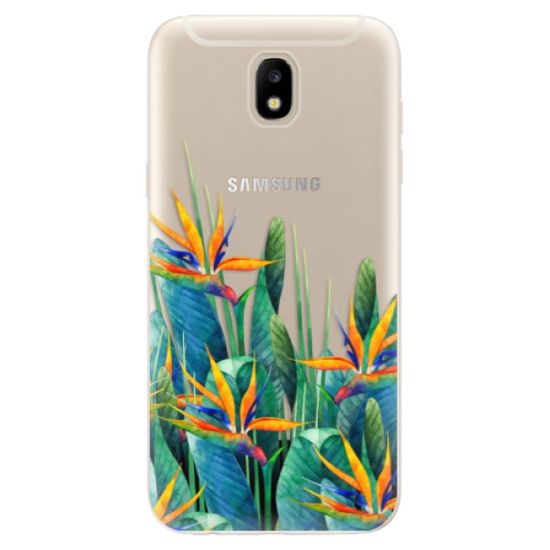 iSaprio Silikónové puzdro - Exotic Flowers pre Samsung Galaxy J5 (2017)
