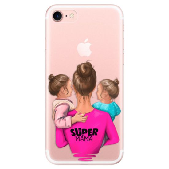 iSaprio Silikónové puzdro - Super Mama - Two Girls pre Xiaomi Redmi Note 10 5G