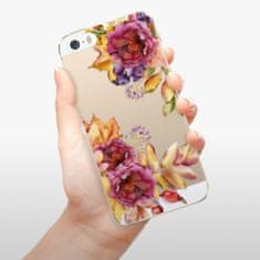 iSaprio Silikónové puzdro - Fall Flowers pre Apple iPhone 5/5S/SE