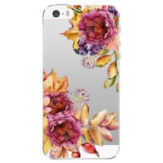 iSaprio Silikónové puzdro - Fall Flowers pre Apple iPhone 5/5S/SE