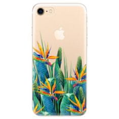 iSaprio Silikónové puzdro - Exotic Flowers pre Apple iPhone 7 / 8