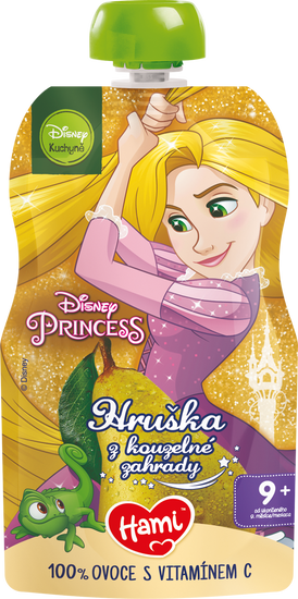 Hami Disney Princess ovocná kapsička Hruška 6 x 110 g