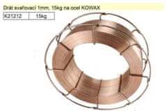Kowax Drát svařovací 1,2mm, 15kg na ocel, G3Si1, KWX31215