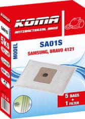 KOMA SA01S - Vrecka do vysávača Samsung, Bravo 4121 textilné