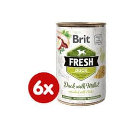 Brit Fresh Duck with Millet 6x400g