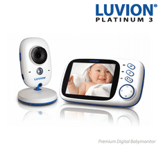 Videoc pestúnka Luvion Platinum 3 s monitorom dychu Babysense 2 Pro