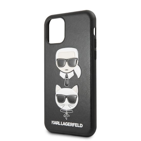 Karl Lagerfeld &Choupette Kryt pre iPhone 11 Pro Black (EU Blister) (KLHCN58KICKC)