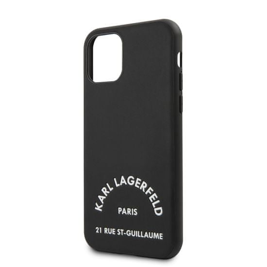 Karl Lagerfeld Rue St Gullaume Kryt pre iPhone 11 Black (EU Blister)