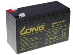 Long Long 12V 7,2Ah olovený akumulátor F2 (WP7.2-12 F2)