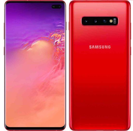 SAMSUNG Galaxy S10+, 8GB/128GB, Cardinal Red