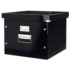LEITZ Krabica na závesné obaly Click & Store čierna