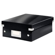 LEITZ Malá organizačná krabica Click & Store čierna