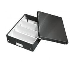 LEITZ Stredná organizačná krabica Click & Store veľkosť M čierna