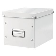 LEITZ Štvorcová krabica A5 (M) Click & Store perleťova biela