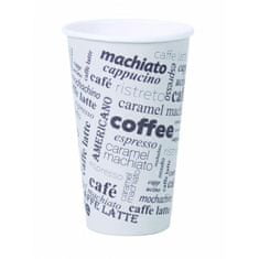 Hit office Papierový pohár 400ml Coffee to go s motívom 50ks
