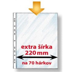 Karton P+P Euroobal economy A4 maxi extra široký 50mic 50ks