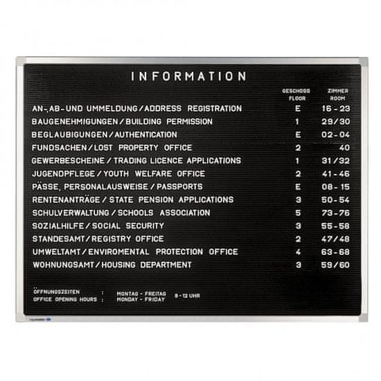 Legamaster Informačná tabuľa PREMIUM 30x40 cm
