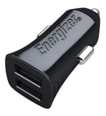 Energizer Hightech Car Charger USB-C 2.4A 2USB nabíjačka do auta (DCA2BHC23) čierna 