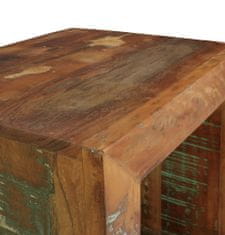 Bruxxi Odkladací stolík z recyklovaného dreva Kalkutta, 45 cm, mango