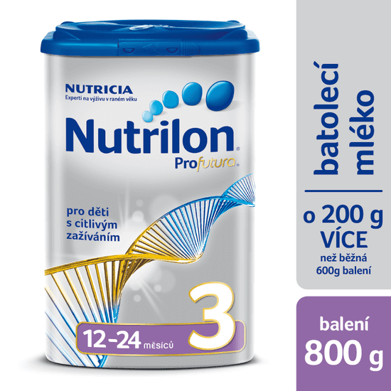 Nutrilon 3 Profutura batoľacie mlieko 800g, 12+