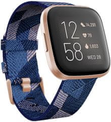 Fitbit Versa 2 Special Edition (NFC), Navy/Pink Woven
