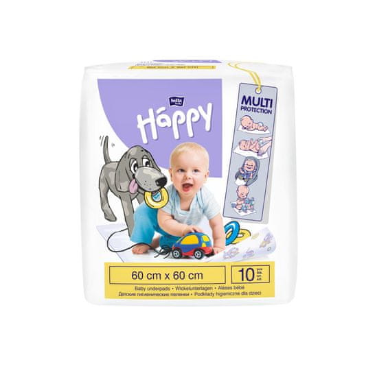 Bella Happy Detské podložky 60x60 cm - 10 ks