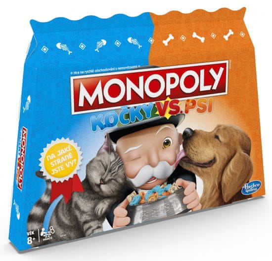 HASBRO Monopoly Mačky a psy CZ/SK