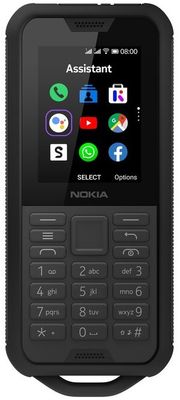 Nokia 800 Tough, odolný tlačidlový telefón, vodotesný, IP68, vojenský štandard odolnosti MIL-STD-810G, rýchly internet 4G LTE, dlhá výdrž batérie, nárazuvzdorný