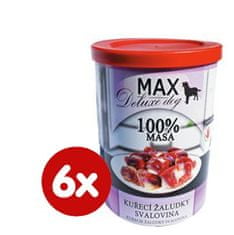FALCO MAX deluxe kuracie žalúdky - svalovina 6x400g