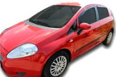 HEKO Deflektory / ofuky okien pre Fiat Punto Grande 5D 2006-vyššie 4ks predne+zadne