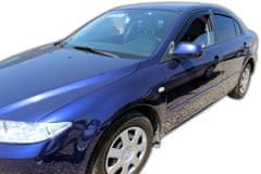 HEKO Deflektory / ofuky okien pre Mazda 6 I GG 5D HTB 2002-2007 4ks predne+zadne
