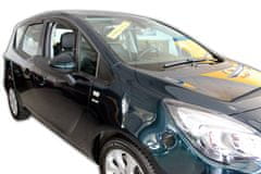 HEKO Deflektory / ofuky okien pre Opel Meriva 5D 2010-vyššie 4ks predne+zadne