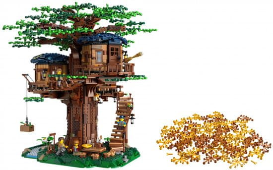 LEGO Ideas 21318 Treehouse - rozbalené