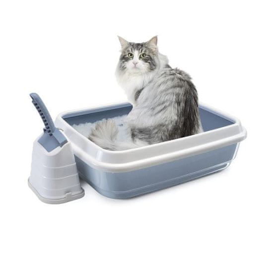 IMAC Mačací záchod s vysokým okrajom a lopatkou