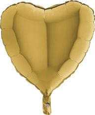 Grabo Nafukovací balónik zlaté srdce 46 cm