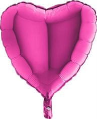 Grabo Nafukovací balónik ružové srdce 46 cm