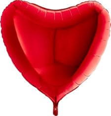 Grabo Nafukovací balónik červené srdce 91 cm