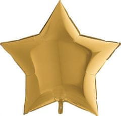Grabo Nafukovací balónik zlatá hviezda 91 cm