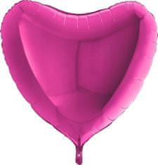 Grabo Nafukovací balónik ružové srdce 91 cm