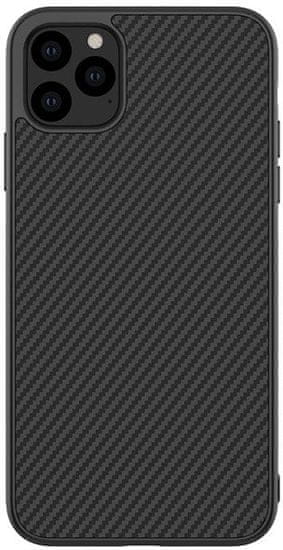 Nillkin Synthetic Fiber Ochranný Zadný Kryt pre iPhone 11 Carbon Black, 2448825