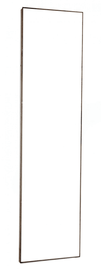 Sifcon Nástenné zrkadlo 121 × 31 cm, sivý rám