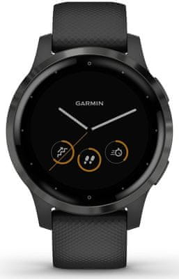 Chytré hodinky Garmin vivoactive 4S, smart watch, pokročilé, zdravotné funkcie, tep, dych, menštruačný cyklus, pitný režim, metabolizmus, kalórie, vzdialenosti, kroky, aktivita, odpočinok, spánok