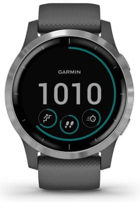 Chytré hodinky Garmin vivoactive 4, smart watch, pokročilé, zdravotné funkcie, tep, dych, menštruačný cyklus, pitný režim, metabolizmus, kalórie, vzdialenosti, kroky, aktivita, odpočinok, spánok