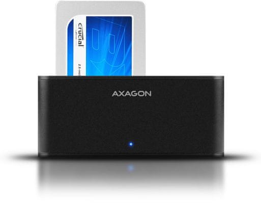 Kompaktný box - dokovacia stanica Axagon USB3.0 - SATA 6G Compact pripojenie SSD 3,5 palca 2,5 palca