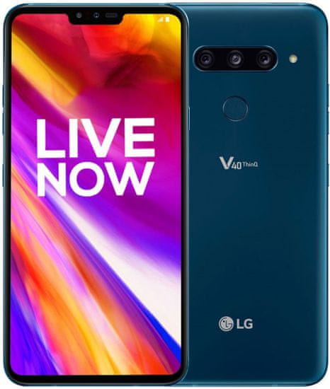 LG V40 ThinQ, 6GB/128GB, Moroccan Blue